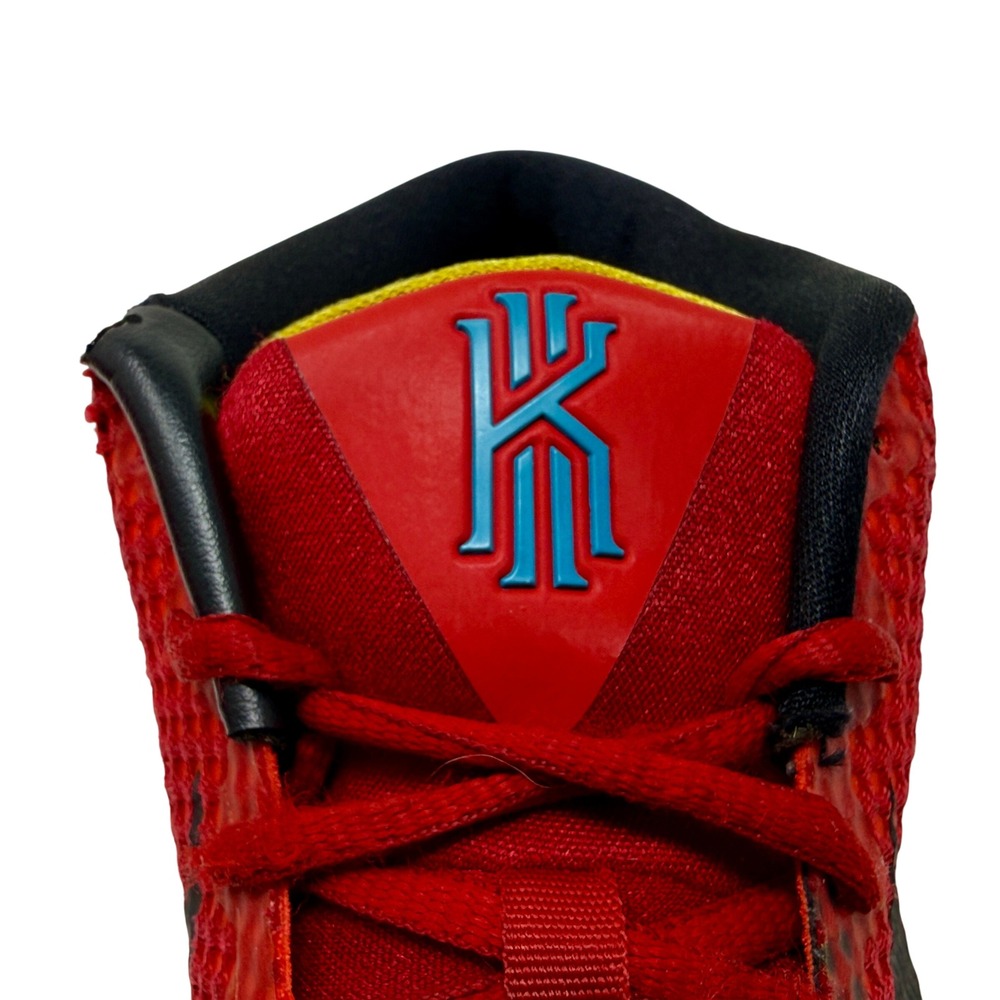 Nike Kyrie 1 Deceptive Red Men's Sz 7.5 Basketball Shoes 705277-606 Red Black - Picture 14 of 16